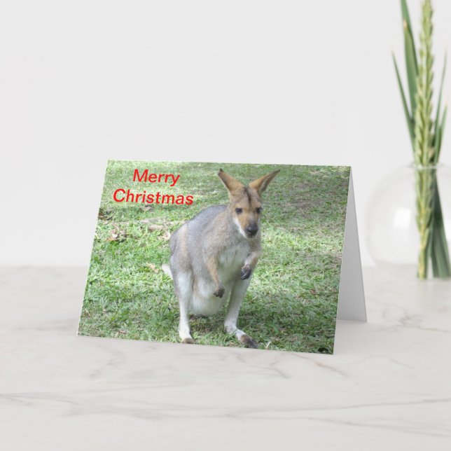 Carte de Noël australienne (Devant)