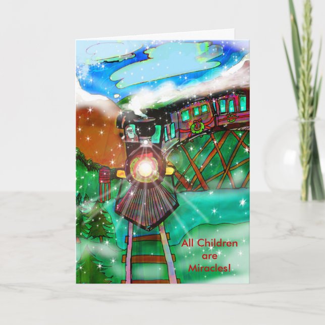 Carte de Noël Autism Charity (Devant)