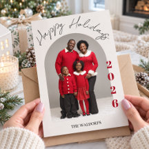 Carte de Noël avec photo de famille | Joyeuses Fêt