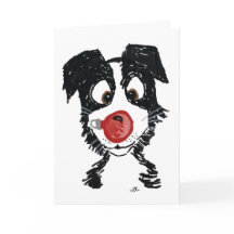 Carte de Noël Bauble Pup