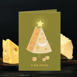 Carte de Noël Big Cheese