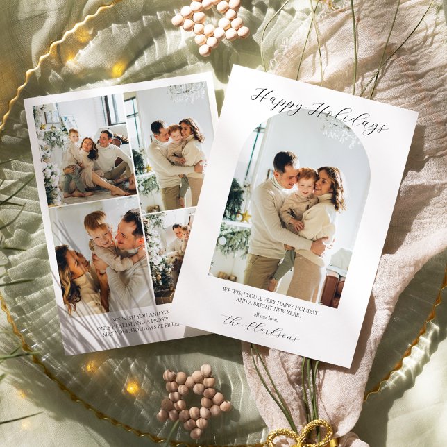 Carte de Noël Boho Moderne  (Créateur téléchargé)