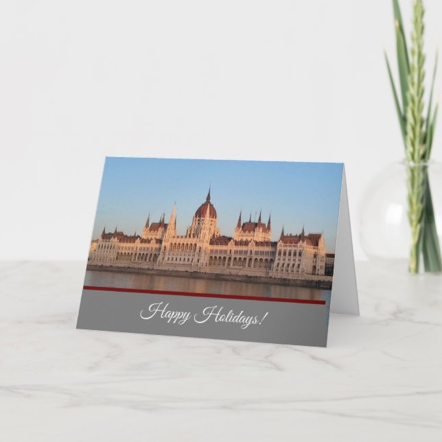 Carte de Noël Budapest (Devant)
