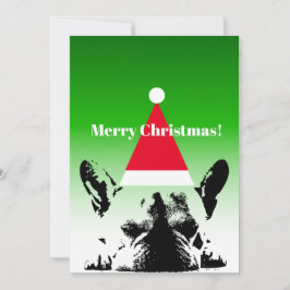 Carte de Noël Buldog