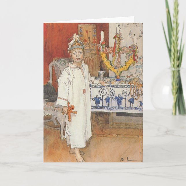 Carte de Noël - Carl Larsson (Devant)