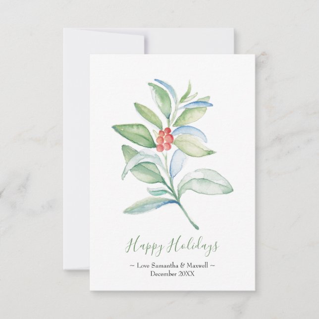 Carte de Noël, Carte de vacances (Devant)