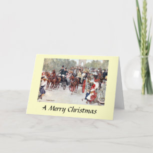 Carte de Noël - Champs-Élysées, Paris