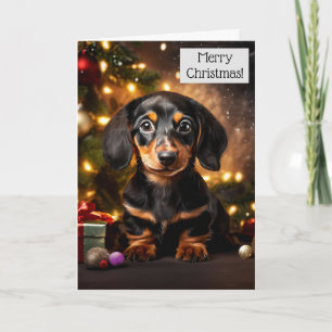 Carte de Noël Chien Chien Chien Chien Chien Chien