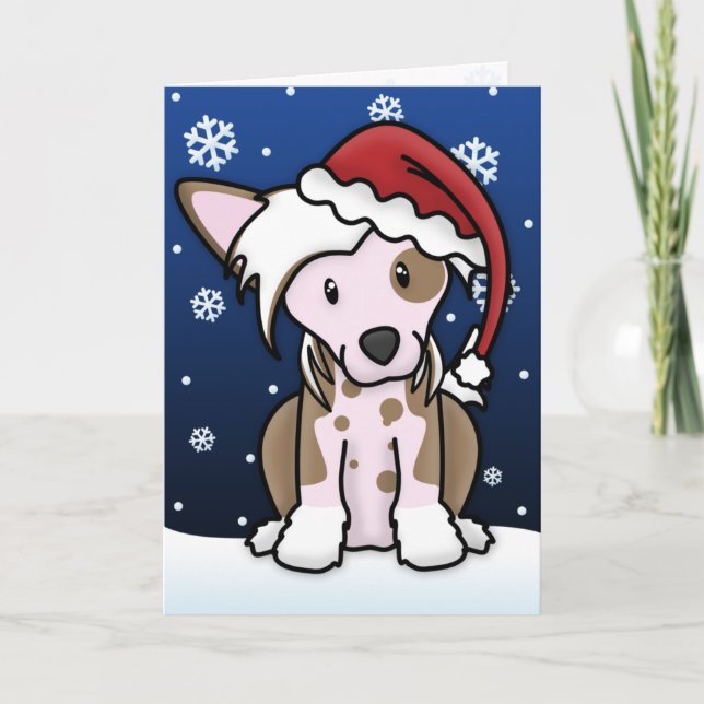 Carte de Noël chinoise de Kawaii (Devant)