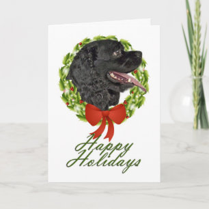 Carte de Noël Cocker Spaniel