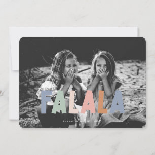 Carte de Noël couleur FALALA