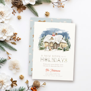 Carte de Noël Cozy Winter Nouvelle Maison Renard F
