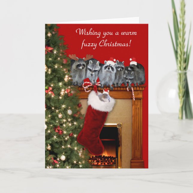 Carte de Noël Critter (Devant)