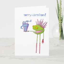 Carte de Noël Critter Cedric