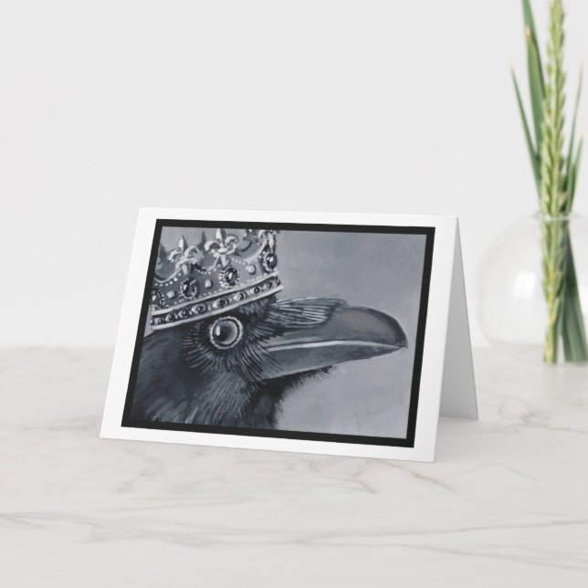 Carte de Noël Crow Magi (Devant)