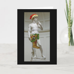 Carte de Noël David Père Noël