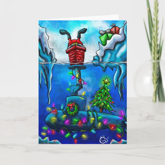 Carte de Noël de Bubblehead (Devant)