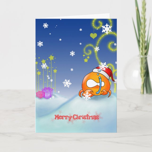 Carte de Noël de Cancer (Devant)