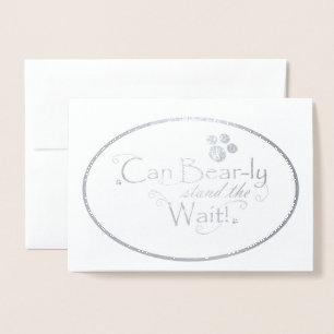 Carte de Noël de cancer du sein d'aluminium