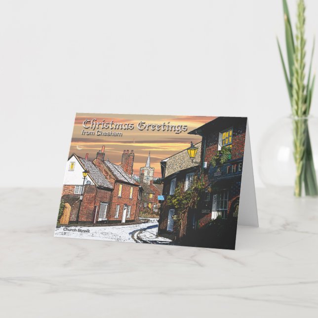 Carte de Noël de Chesham (Devant)