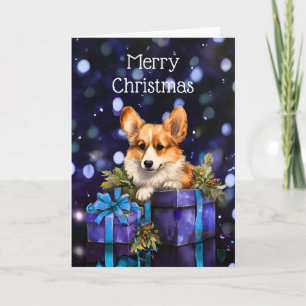 Carte de Noël de Chien Chien Chien Chien Chien Cor