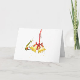 Carte de Noël de colibri