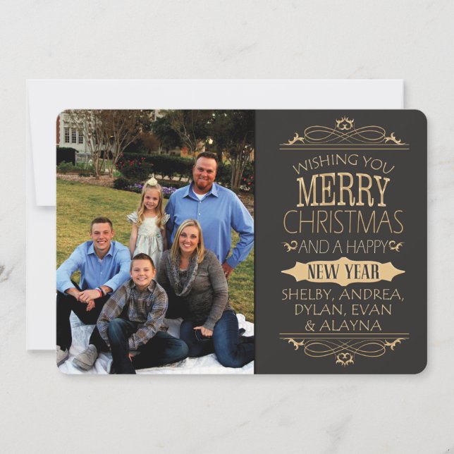 Carte de Noël de Drake (Devant)