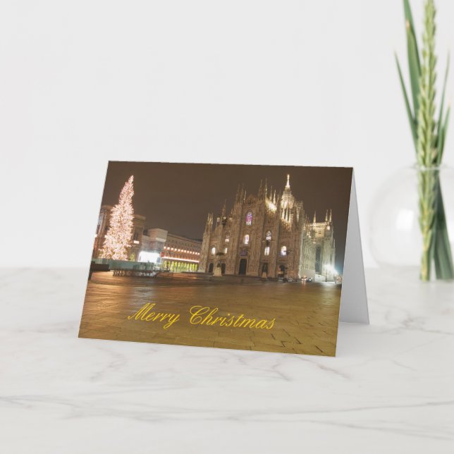Carte de Noël de Duomo de Milan (Devant)