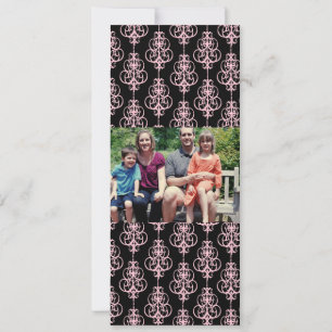 Carte de Noël de famille 4x9