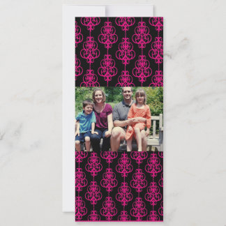 Carte de Noël de famille 4x9