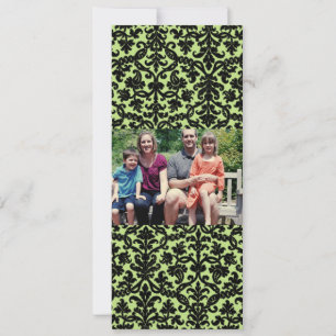 Carte de Noël de famille 4x9