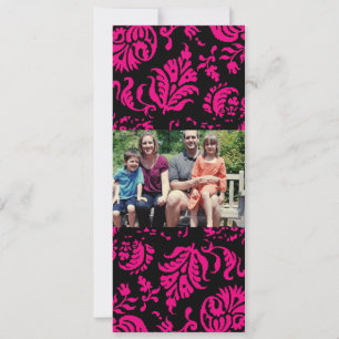 Carte de Noël de famille 4x9