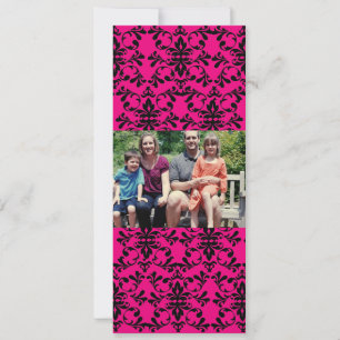 Carte de Noël de famille 4x9