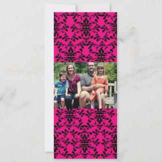 Carte de Noël de famille 4x9
