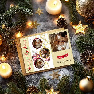 Carte de Noël de famille personnalisée