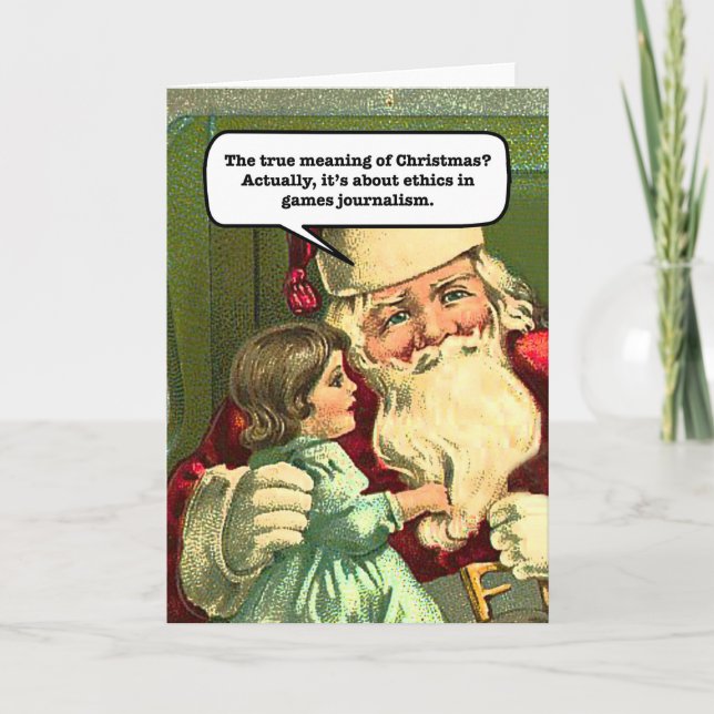 Carte de Noël de GamerGate (Devant)