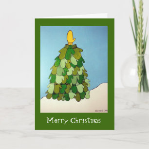 Carte de Noël de groupe de crochet