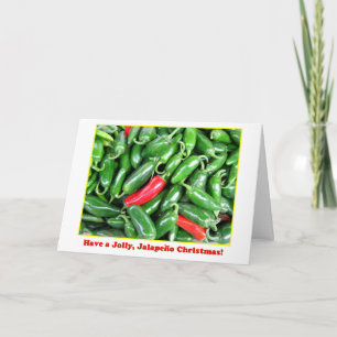 Carte de Noël de Jalapeno