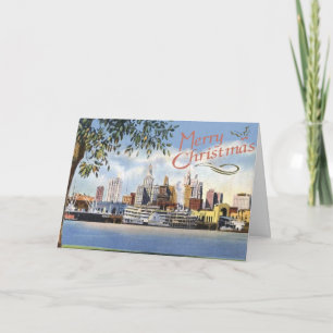 Carte de Noël de la Nouvelle-Orléans
