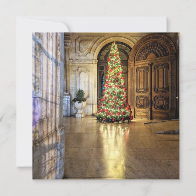 Carte de Noël de la porte de Lisbonne par Sidewalk (Devant)