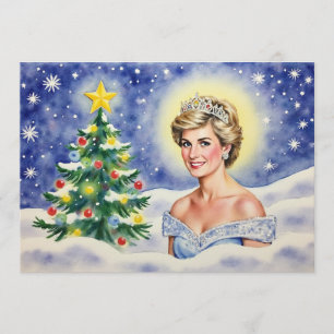 Carte de Noël de la princesse Diana d'Angleterre