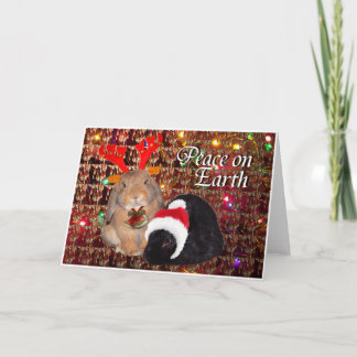 Carte de Noël de lapin 8