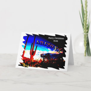 Carte de Noël de l'Arizona