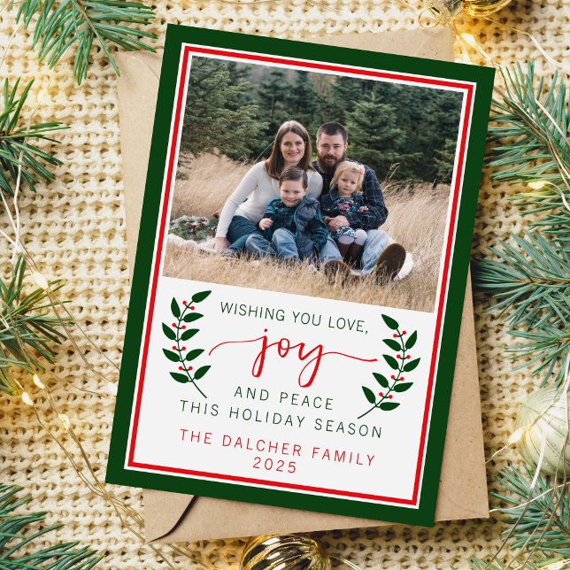 Carte de Noël de Noël 2024 pour Noël à la famille (Créateur téléchargé)