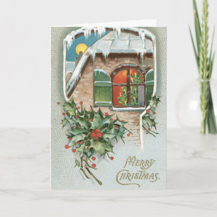 Carte de Noël - de notre maison au vôtre