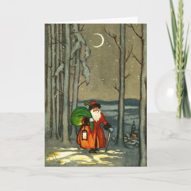 Carte de Noël de Saint-Nicolas (Devant)