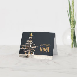 Carte de Noël de style scandinave Joyeux Noël