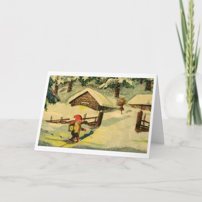 Carte de Noël de Tomten (Devant)