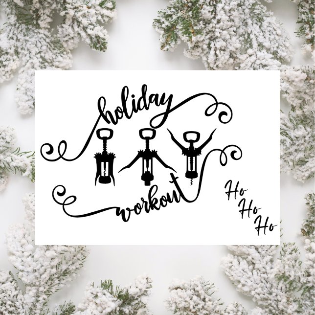 Carte de Noël de vacances amusantes (Créateur téléchargé)