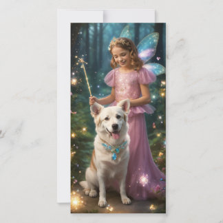 Carte de Noël de vacances océanique avec des chiot